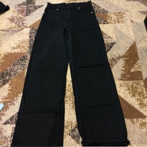 H&M Black Flare & Wide Leg Jeans